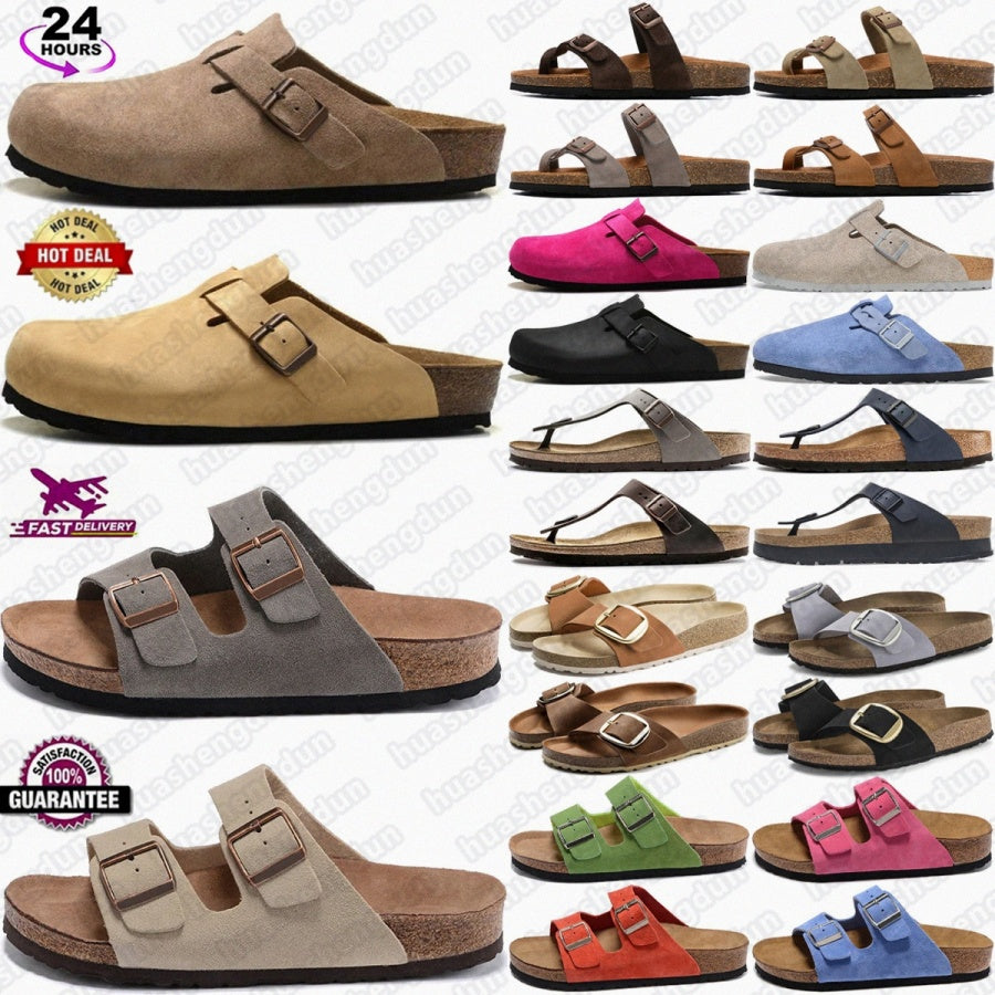 clogs designer clog slipper Taupe slippers Zurich slides sliders Footbed Eva Black sandal Suede Narrow Mocha White Fit Mink Faded mens women sandals