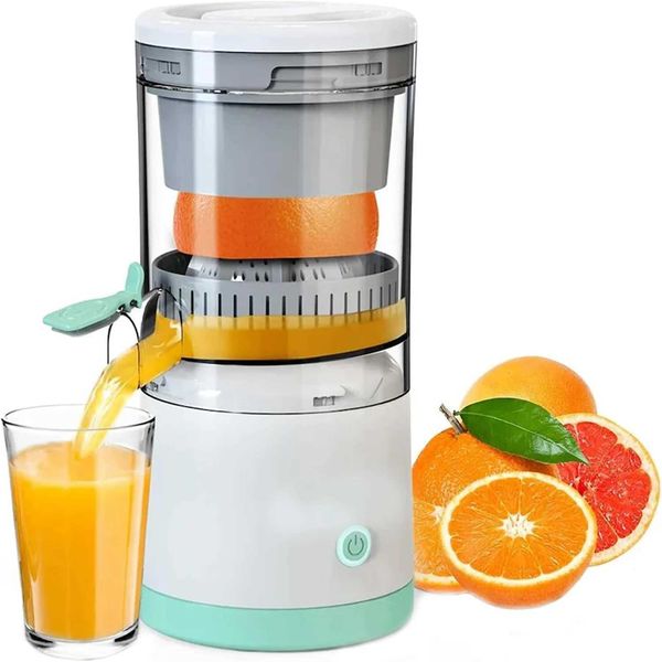 Portable electric orange extruder citrus juice extractor lemon fruit blender USB charging automatic fresh squeezing mixer W241025