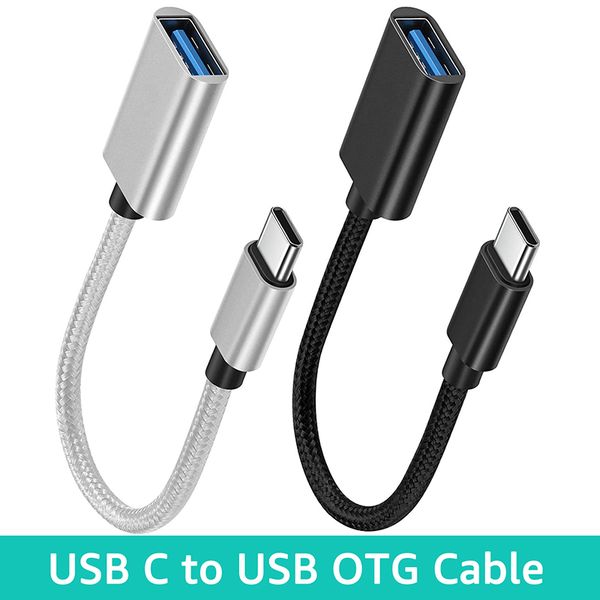 OTG Data Cable Converter USB c to Type C Adapter for Multiple Smartphones & MacBooks