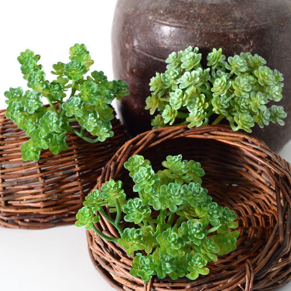 Simulated succulent cking with 34 heads of Xianren family home decoration, fake wer ornaments, small mini bonsai potted plants