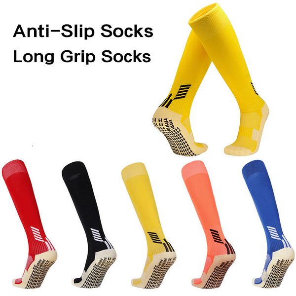 Long-Tube Anti-Slip Soccer Adult Youth Kid Knee High Professional Athletics Towel Bottom Football Hockey Sports Grip