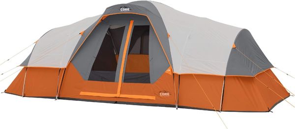 Family Camping Hiking And Backpacking 11 Person Dome Camp Tents With Included Tent Gear Loft For Outdoor Accessories