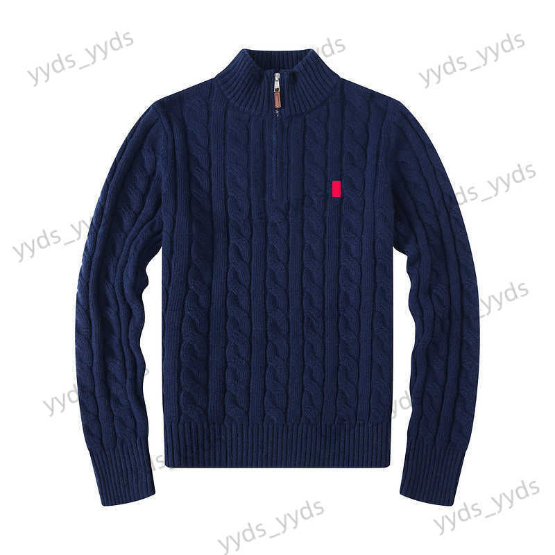 Mens Designer Hoodie Polo Sweater Flce Shirts Woman Knitted Thick Half Zipper High Neck c Knit Knitting Hoody Hooded Sweatshirt Jumpers Cotton Sweat