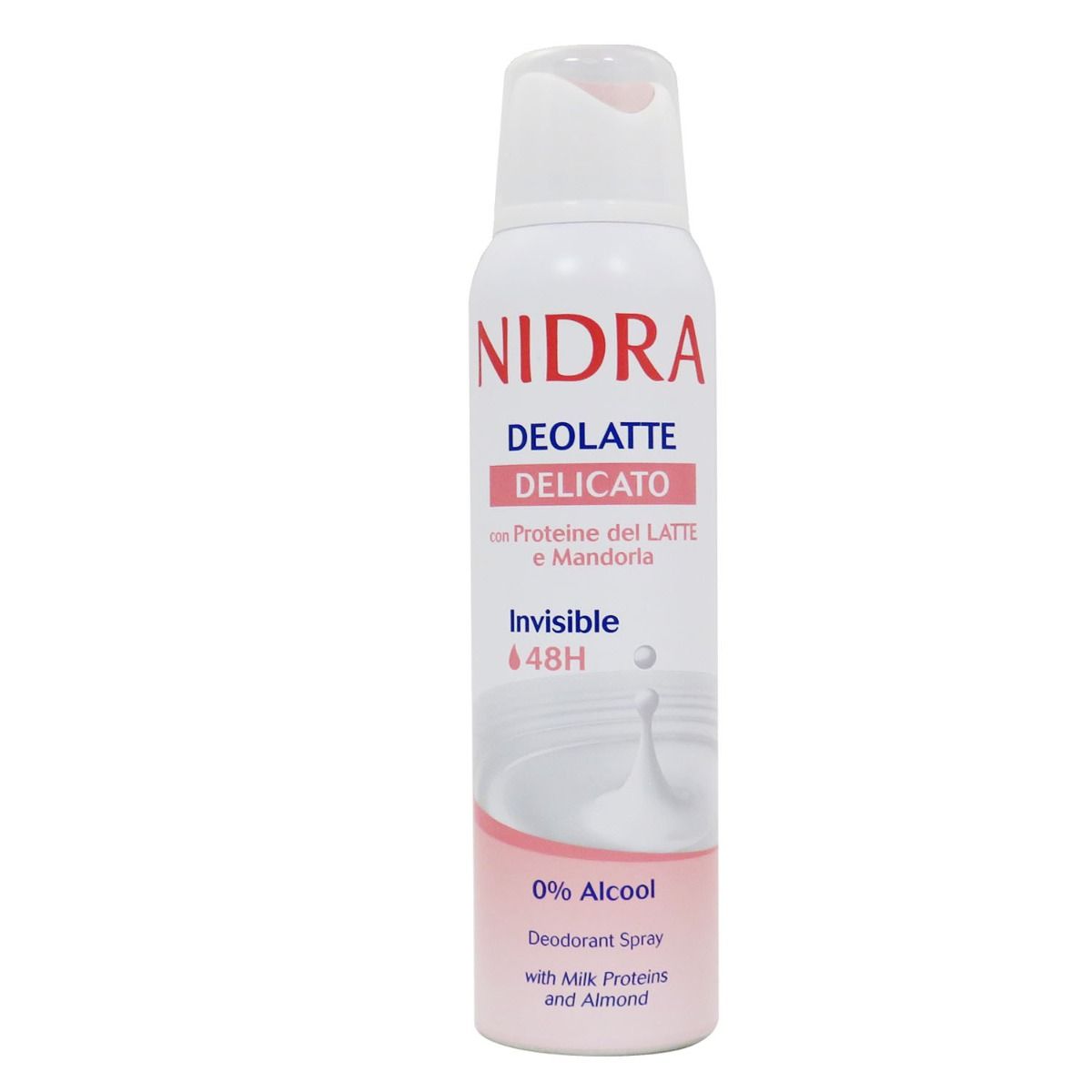 Nidra Nidra Delikat deodorant med melkeproteiner og mandelspray 150 ml