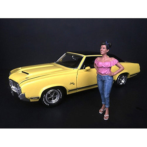 "Hanging Out II" Gloria Figurine for 118 Scale Models by American Diorama