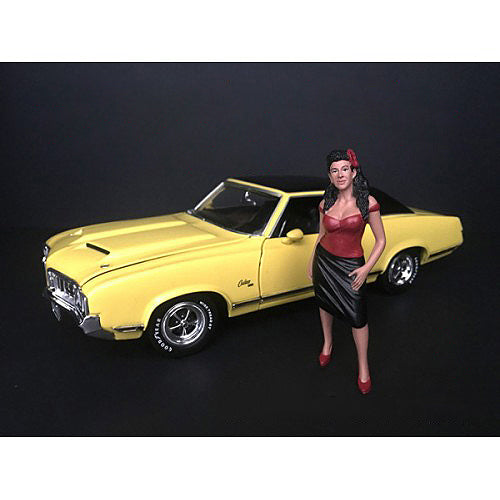 "Hanging Out II" Rosa Figurine for 118 Scale Models by American Diorama