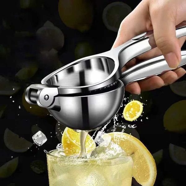 Stainless steel lemon extruder manual juicer orange juice processing machine orange juice lemon clip juicer household kitchen accessories B2