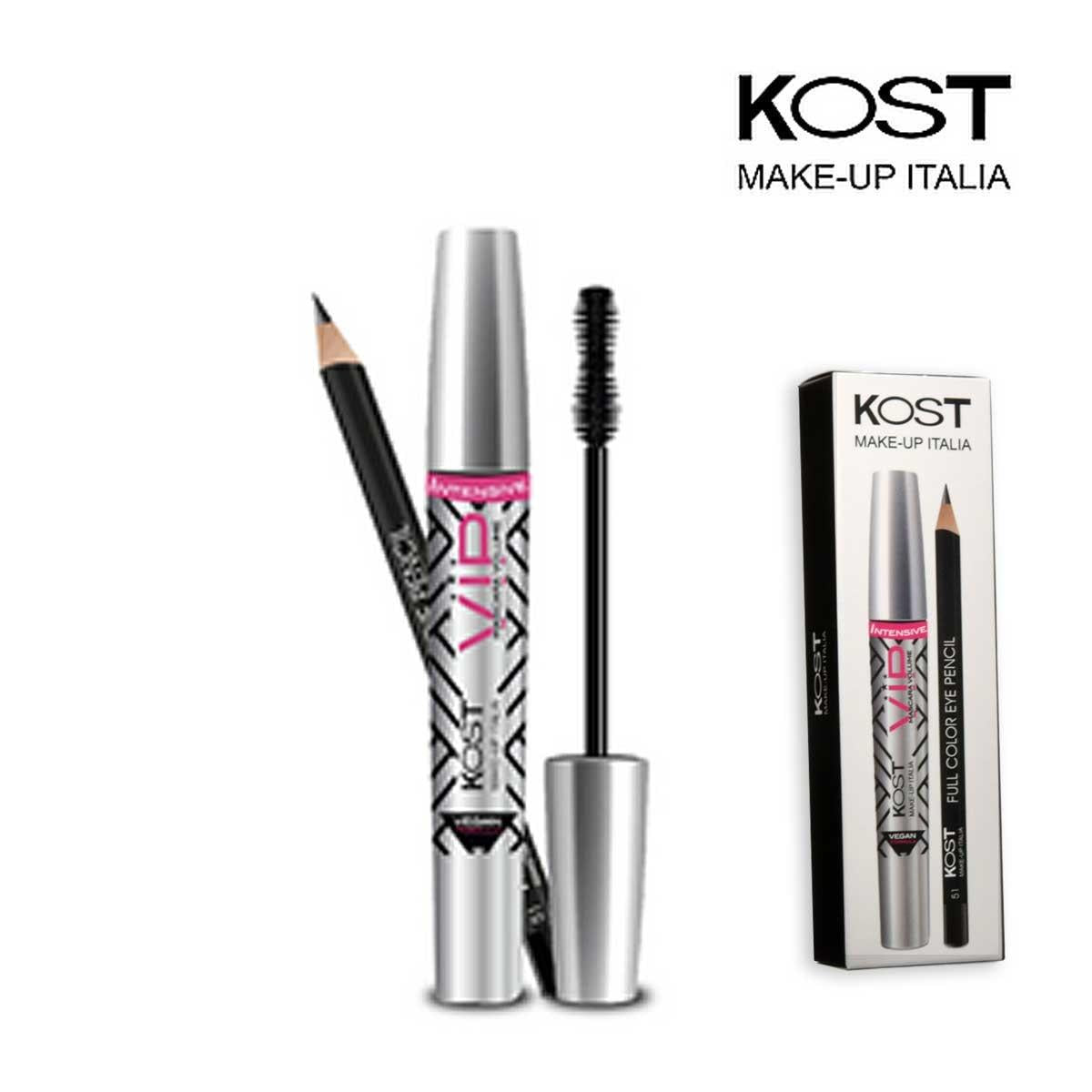 Eye Kit Mascara Volume Vip & Eye Pencil 51 Kost
