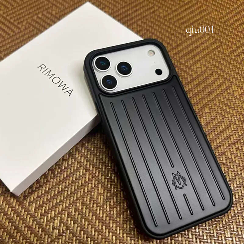 Top-quality Suitcase Designer Phone Case for Apple iPhone 17 Pro Max 16 15 14 Polycarbonate Aluminum Alloy MagSafe Weave Back Cover Coque Funda Tita