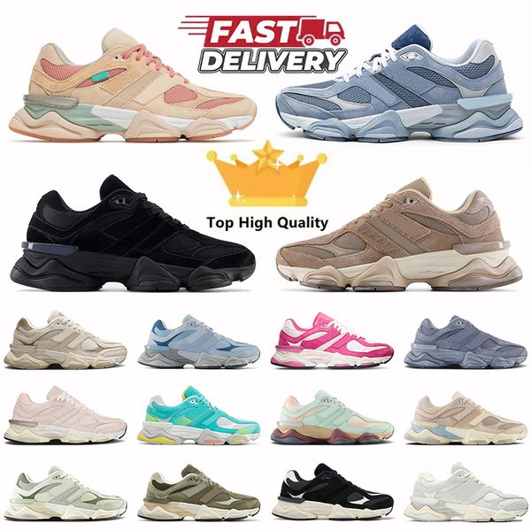 Fashion Top Quality Concrete Mushroom Running Shoes Platform Sea Salt Brown Quartz Grey Pink Navy Trainers Luxury Triple Black Leather Suede