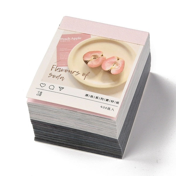 Bloc de papier de scrapbooking