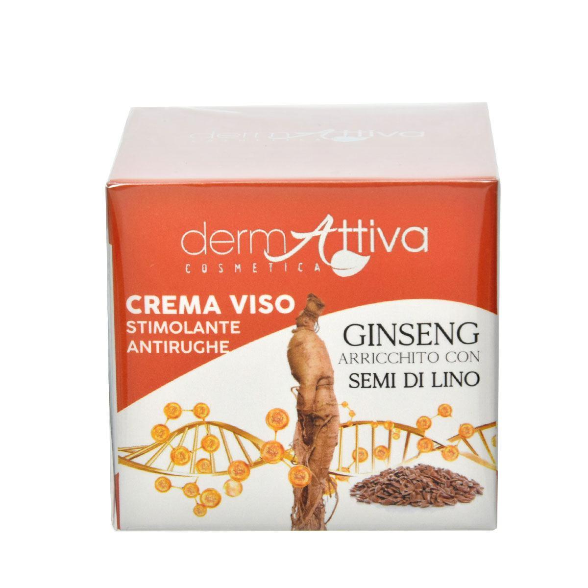 Dermattiva crème visage ginseng et graines de lin 50 ml