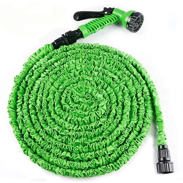 25FT-200FT Garden Hose Expandable Flexible Water Hose Plastic Hoses Car Wash Water Gun Garden Sprayer Watering Irrigation Tools 240510