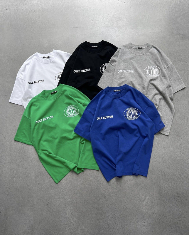 Men&#039;s T Shirts 22ss Cole T-shirt Fashion Men Women High Street Style Slogan Print Graphic Oversized Top