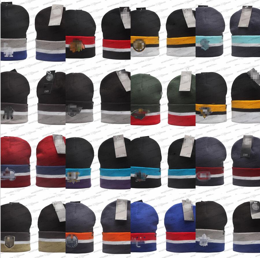 2025 All Teams Baseball Beanies American football Winter Sport Knit Hat Duck warm Skull Caps Full Closed Cap Women Hockey Striped Knitted Pompom GB