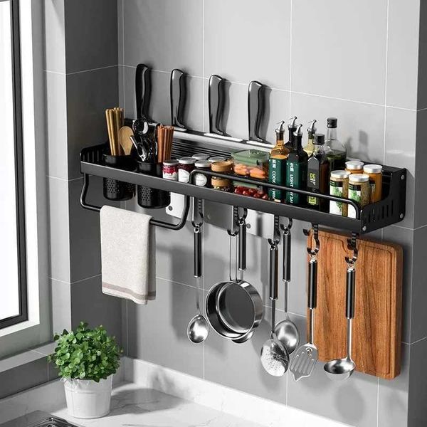 Utensil Racks Kitchen Spice Storage Knives Holder Knife Stand Spice Rack Organizer Knives Holder Spoon and Chopsticks Rest Hanging Organizer