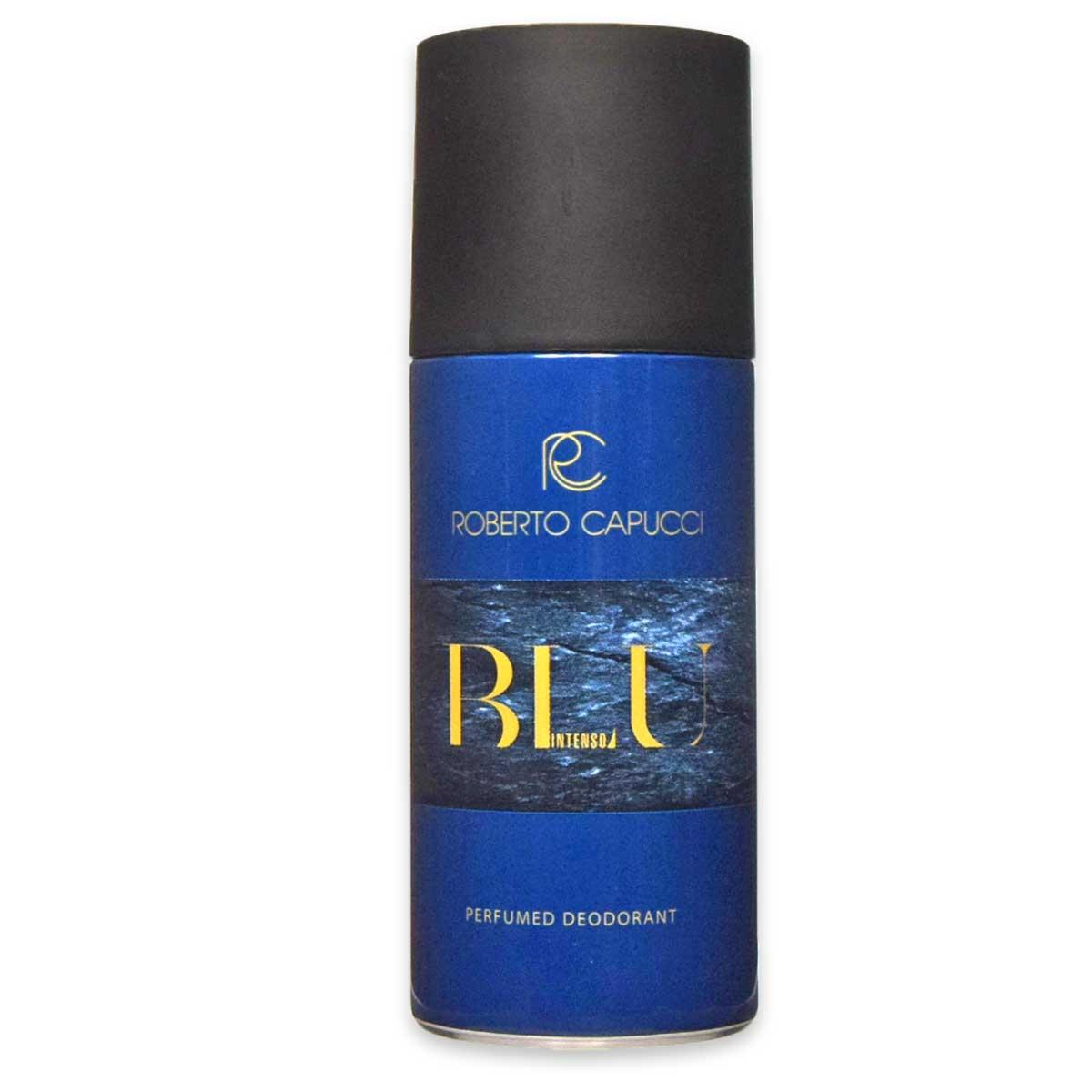 Deodorant pentru bărbați Capucci albastru intens 150 ml
