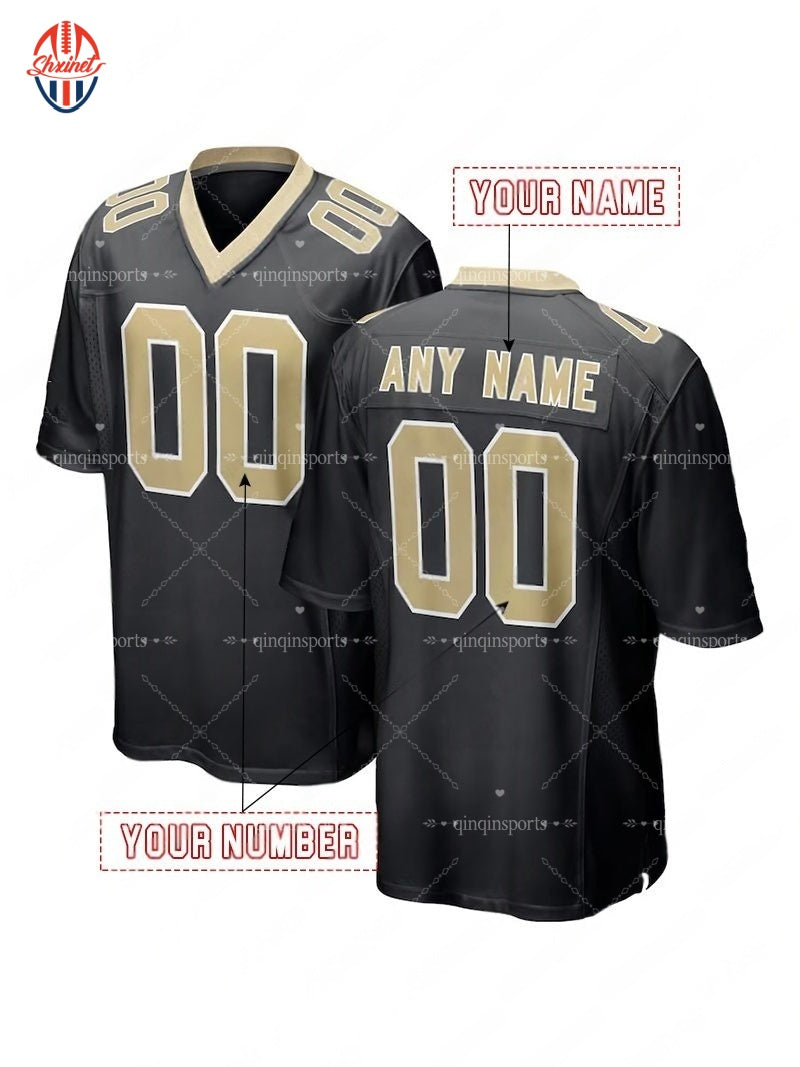 Mens-Youth Custom ed Jerseys 12 Chris Olave 80 Jarvis Landry 32 Tyrann Mathieu Football 41 Ain Kamara 2 Jameis Winston 56 Demario Davis