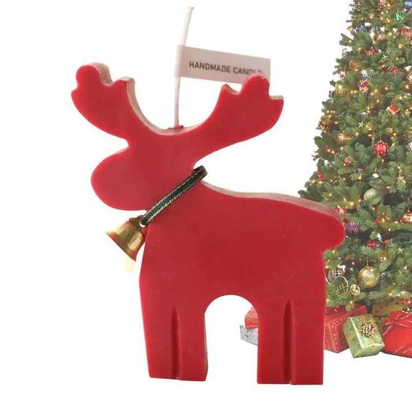 Christmas Candles Scented Holiday Scented Candles With Cute Reindeer Design Seasonal Celebration Home Decor Winter HolidayXJ241207