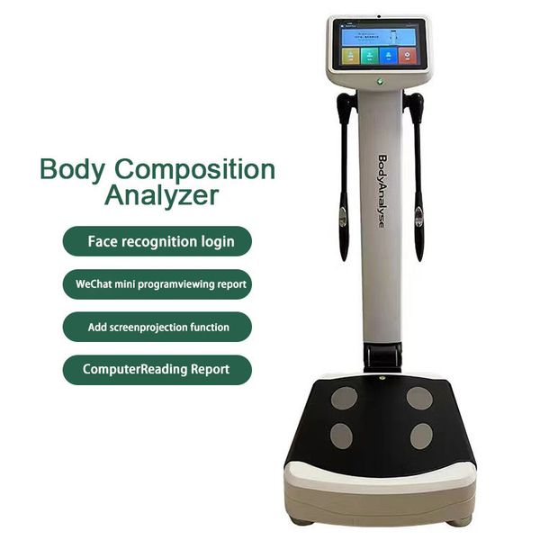 Human-body Elements Analyzer Body Composition Analysis Machine Skin BMI Height Weight Body Fat analyzer Machine