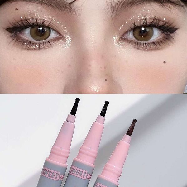 Freckle Natural Lifelike Makeup Liquid Lightweight Round Head Fake Spot long Lasting Waterproof Face Dot Mole Pen