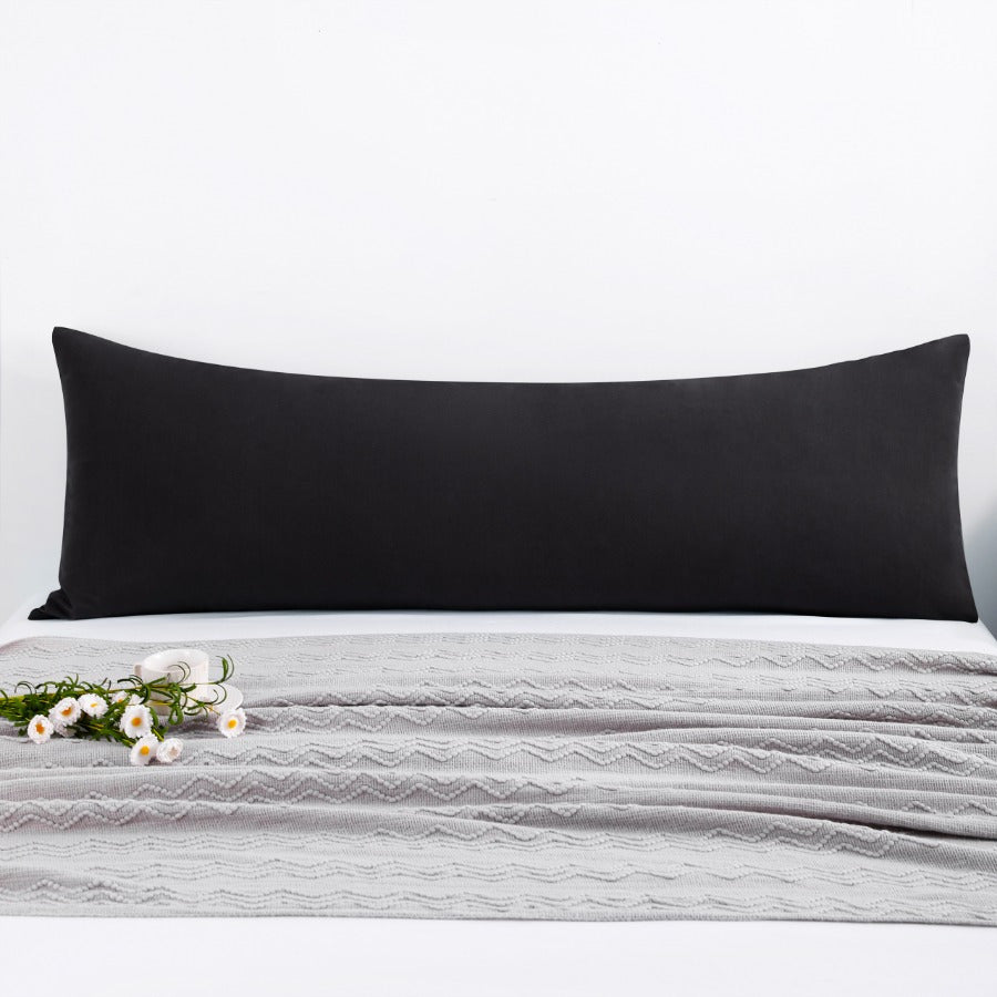 TEMU Brushed Microfiber Body Pillowcase - Soft, Wrinkle-free, Fade-resistant, Stain-resistant, Body Pillow Cover With Envelope Closure - 20x54 Inches