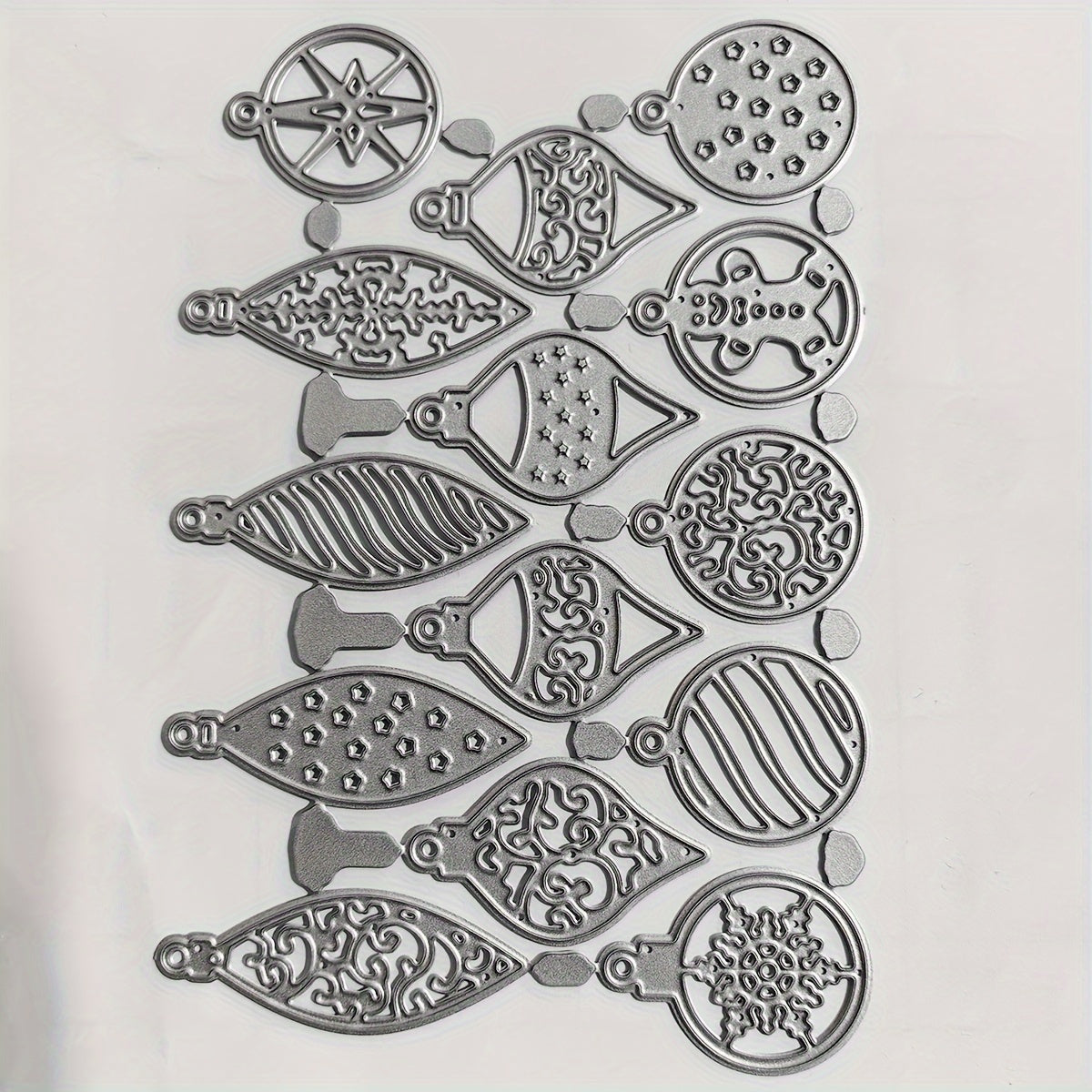 TEMU Christmas Accessories Die Cuts, Snowman Snowflake Star Cutting Dies For Invitation Diy Album Card Making Embossing Scrapbooking Stencils