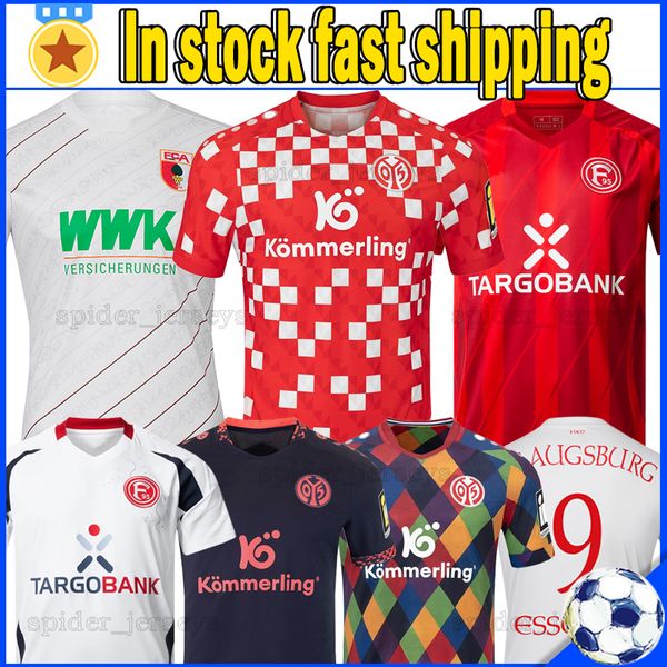 24 25 MAINZ 05 Soccer Jerseys Die Nullfunfer BURKARDT 2024 2025 Fortuna Dusseldorf Tuna KOWNACKI Football Shirts FC Augsburg Fuggerstadter E