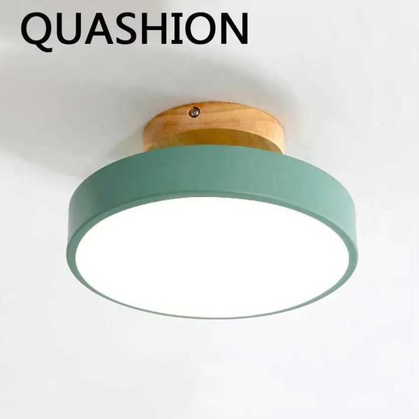 LED Ceiling Lights Nordic Macaron Colorful Ceiling Lamp New Home Decor Luminaria to Bedroom Foyer Indoor Lighting Aisles Lustre Z250120