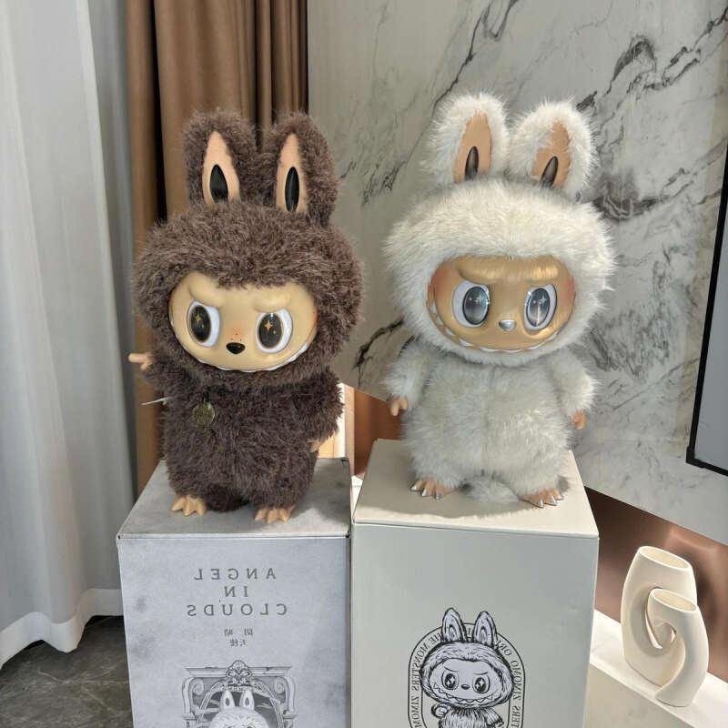 Labubu 38Cm Grand Angel Leader Plush Vinyl Figure Blind Box Handmade Valentines Day Gift Doll Trendy Toy A gift for the child C251010