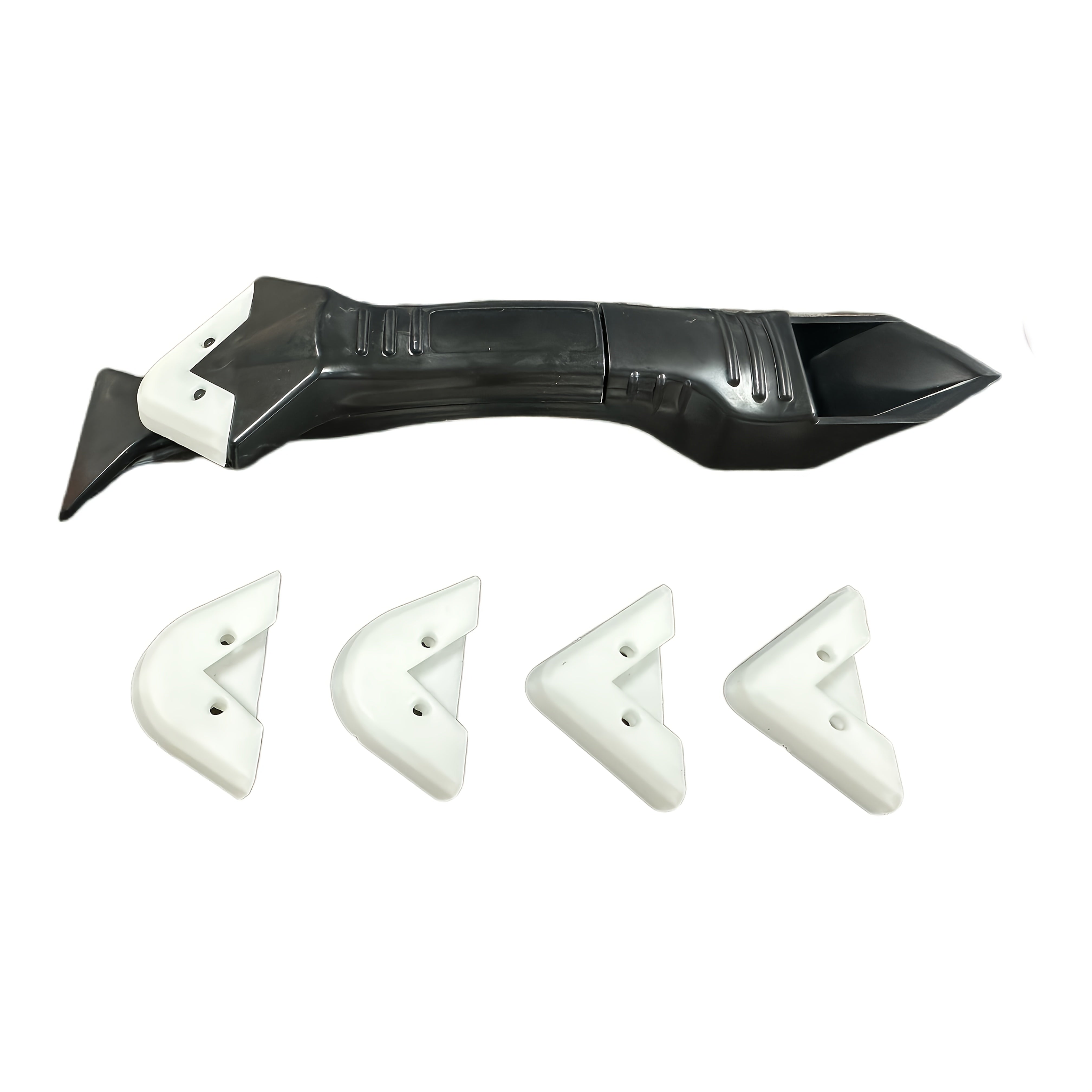 TEMU A 5pcs Silicone Sealant Tool Set, Sealant Cleaner, Planting Shovel And Replaceable Gasket Adhesive Board