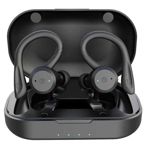 Cell Phone Earphones 20 hours of gaming time swimming waterproof Bluetooth earphones with dual wear and tear style sports wireless earphones