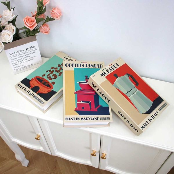 Openable Fake Books Coffee Table Remote Control Storage Box Living Room Decoration Book Hotel Bedroom Study Prop Books GiftXJ2408