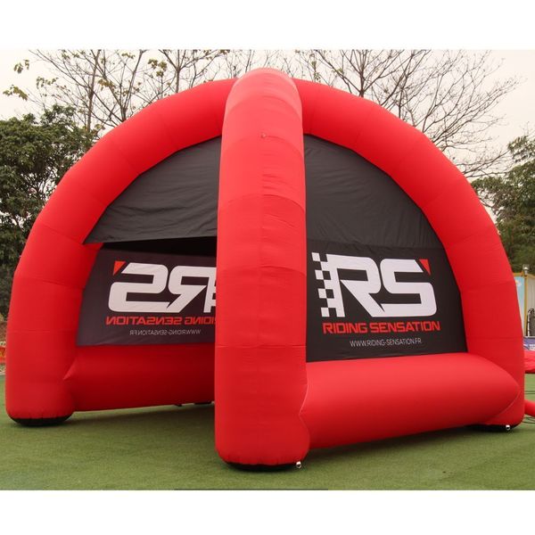 Lightweight Inflatable Event Dome Tent Portable spider Domes Tents Promotion Gazebo with Custom Printing Blower 6mWx6mLx3.5mH (20x20x11.5ft)