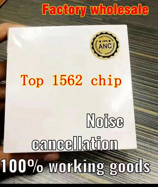 Wireless Earphone PRO2 earphones ANC Noise cancelling Top 1562 Chip TWS Wireless Charging gaming Bluetooth Headphones Generation In-Ear Dete