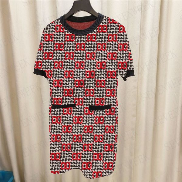 Designers Letters Women Dresses Fashion Casual Womens Knits Skirts Short Sleeve Summer Dress Clothing9T509T50