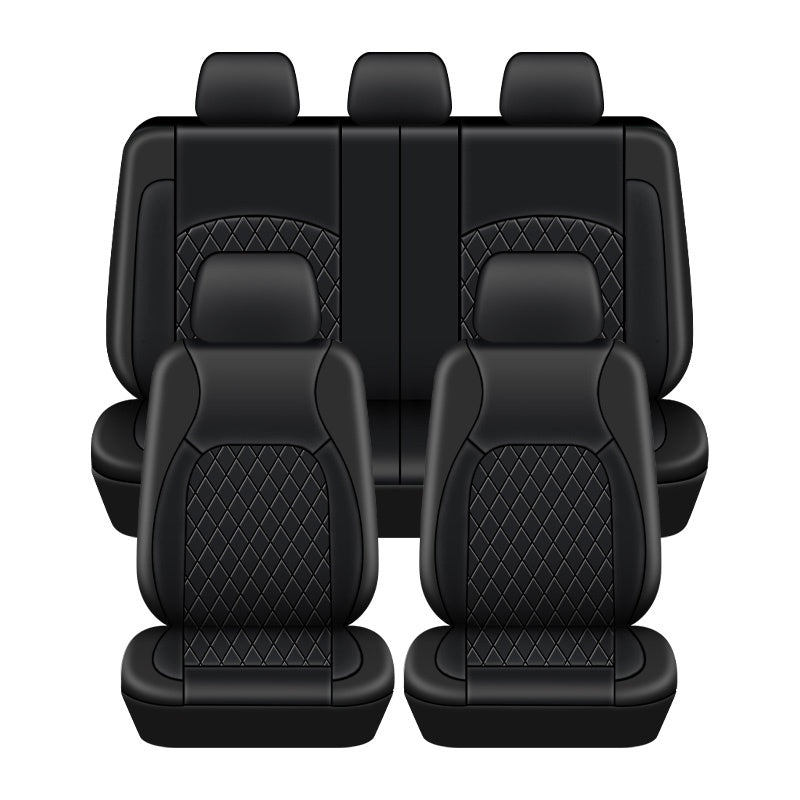 TEMU Pu Leather Car Seat Covers Fashion Style Car Seat Cover Auto Interior Car Seat Protector