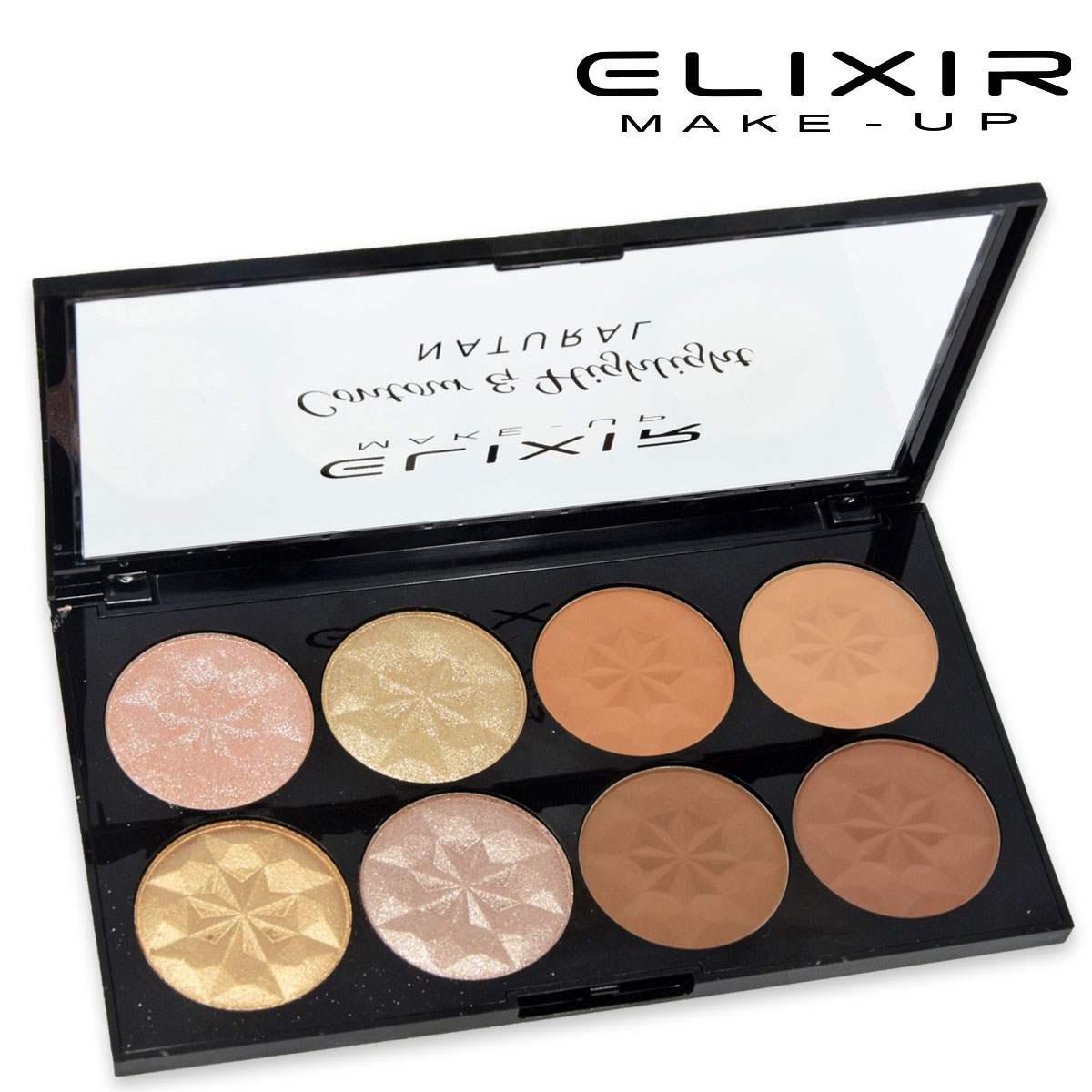 Elixir paleta de resaltado y contour a