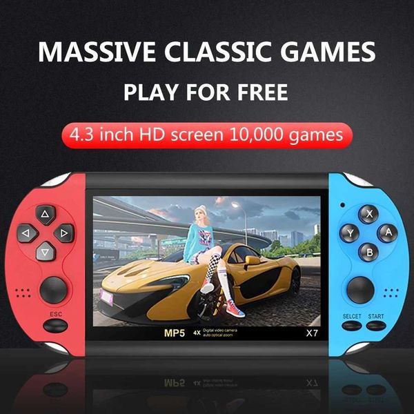 Handheld Portable Mini Retro Video TV Hand Game Console Player Arcade Machine for Kids Gaming Videogame Emulator Box RetrogamingC250212