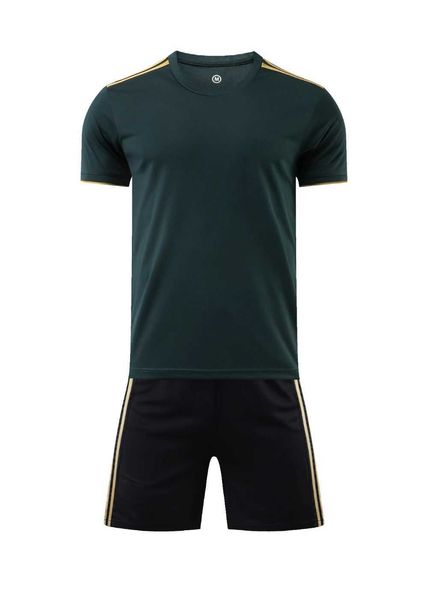 Fans Tops Tees childrens sport set boy girl No badge shirt Training wear men and kids games football kits Leisure Uniforms H241106