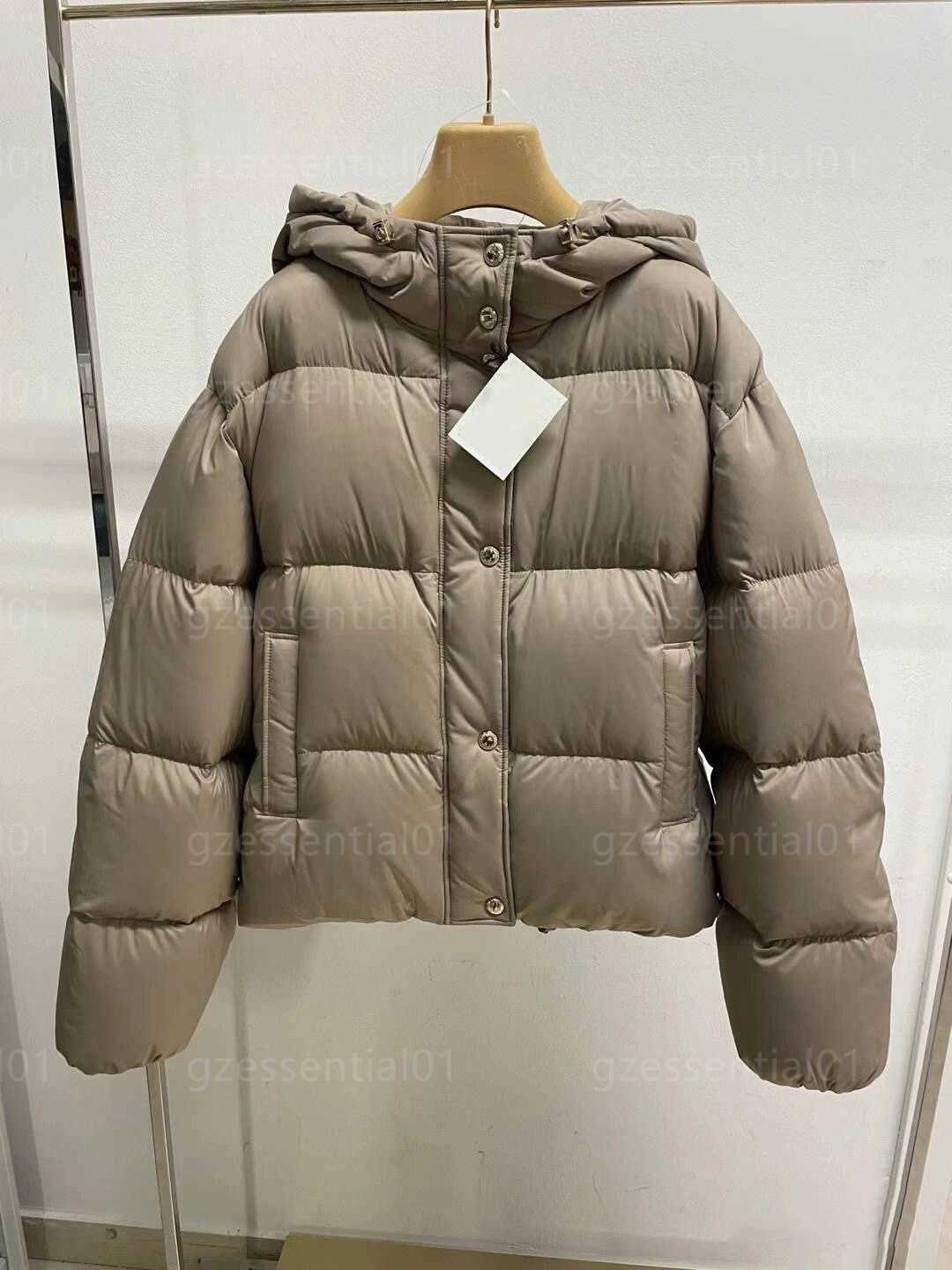 Mium Womens Coat Puffer Jacket Women Coats 24SS Autumn And Winter New Logo Letter Decorated Stand Collar Down Jackets Designer Womens Clothes