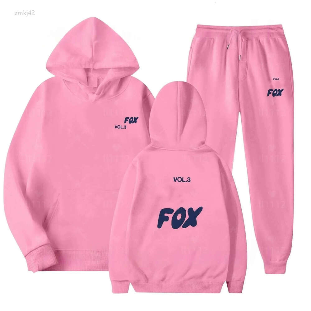 Whitefoxsweatshirt designer Women Tracksuits Two Pieces Set 2025 New Summer Autumn Hoodie Set Fashion Sporty Short Sleeve Pullover Shorts white foxn