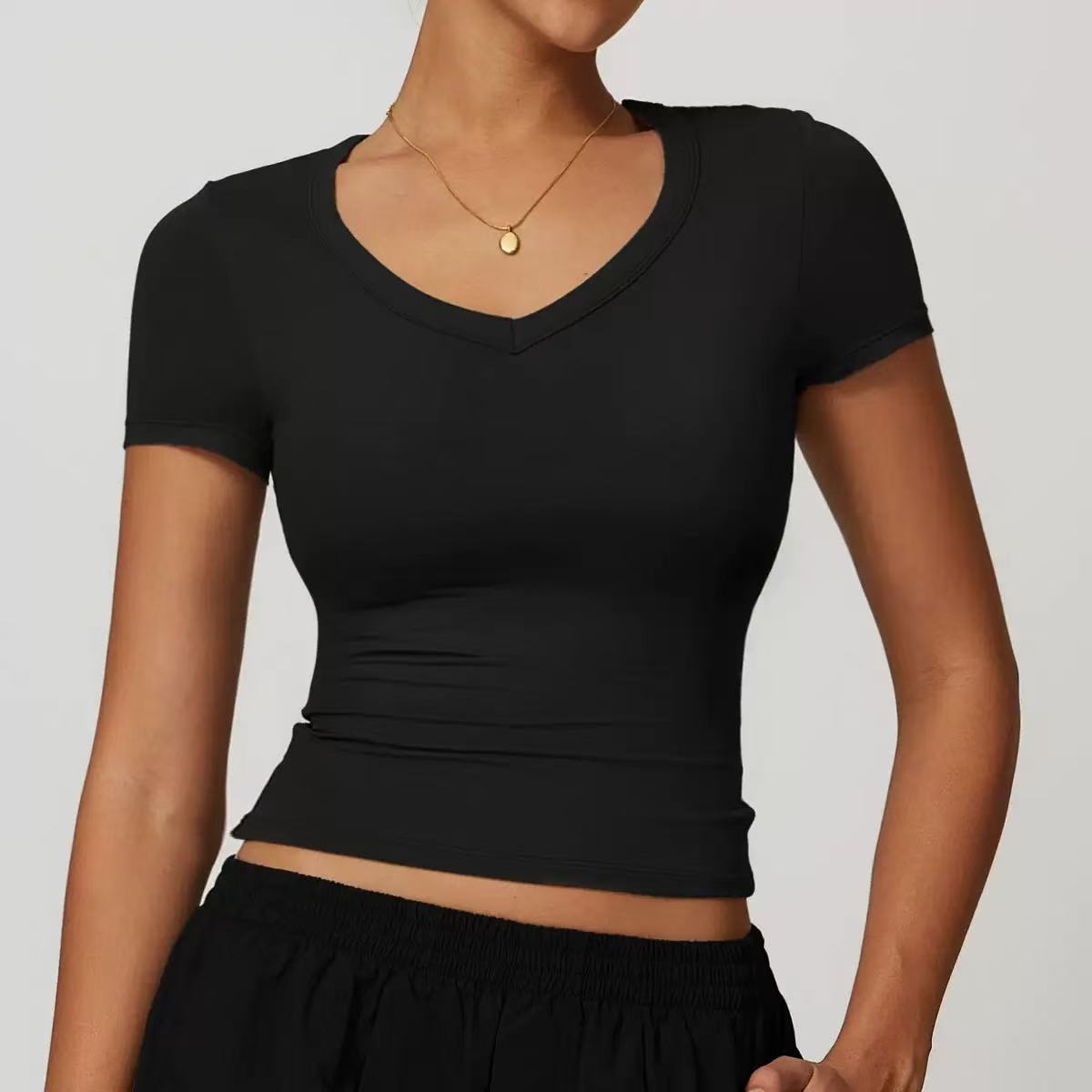 Womens Yoga Activewear Cotton Long Sleeve Tops Fitness Gym Active Shirts Tees Fashion Clothing