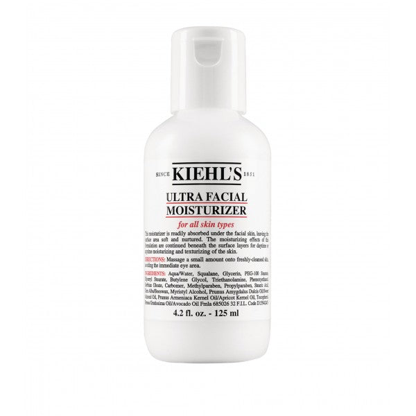 Ultra Facial Moisturizer - Kiehl's Pleje mod ældning og rynker 125 ml