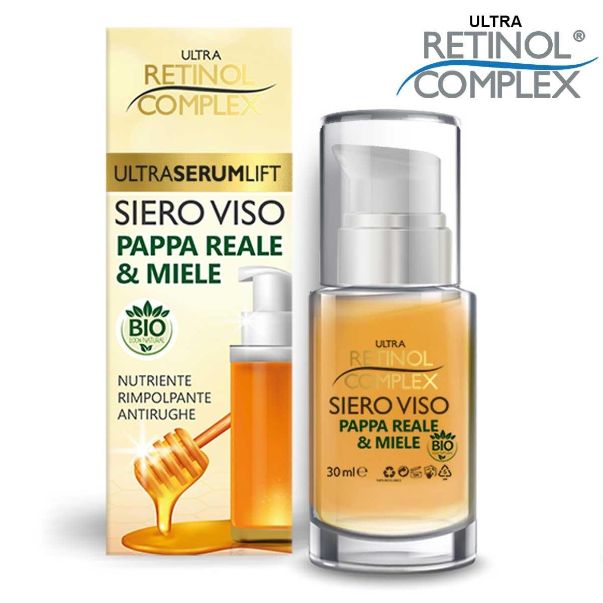 Retinol complex Ansigtsserum med gelée royale og honning 30 ml
