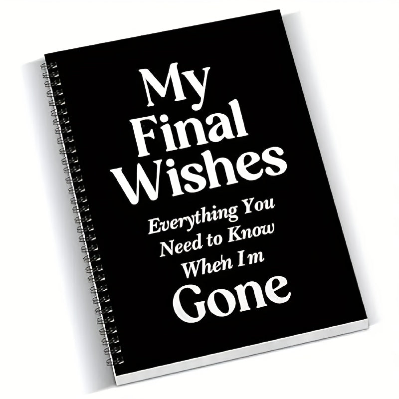 TEMU " Planning Notebook" - A Record Book For Important Personal Documents, A Manual For Organizing , Medical Wishes, Etc. With A Retro Floral Cover.