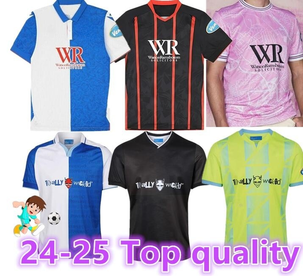 2024 2025 Blackburn Rovers Soccer Jerseys HEDGES GALLAGHER 23 24 25GALLAGHER TRAVIS TRONSTAD Football Shirts SIGURDSSON PICKERING BRITTAIN H
