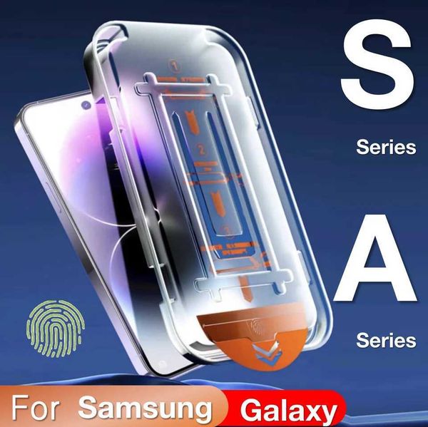 Cell Phone Screen Protectors 2Pcs For Samsung Galaxy S25 Ultra S24 S23 S22 S21 Plus A16 A25 A15 A35 A34 A53 A54 A55 A73 5G Screen Protector