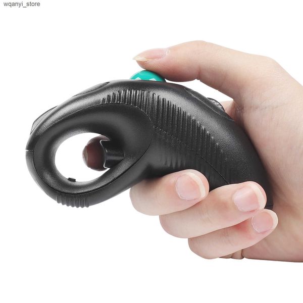 Mice Left Right Handed Wireless Trackball Mouse Ergonomic Handheld USB Optical Track Ball Wired Mini Mice For PC Computer Laptop PPT L240910