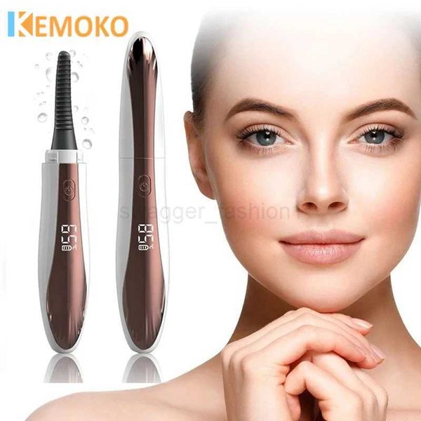 Electric Heated Eyelash Curler 24 Hours Long Lasting Eyelashes Curl Rechargeable Makeup Eyelash Curler Curling Eyelashes ToolsB240724